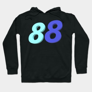 Three Dimensional Eighty Eights Hoodie